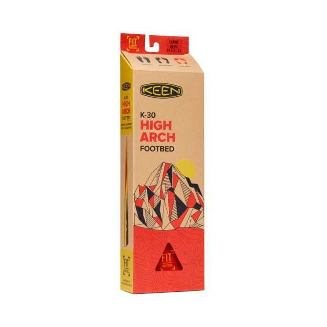 Men's Outdoor K-30 High Arch Insole - Image 5